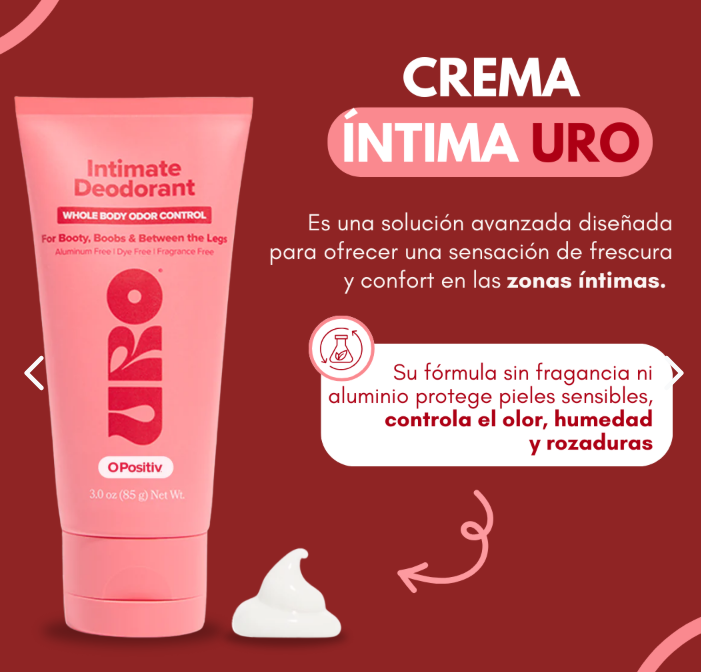 CREMA URO - DESODORANTE INTIMO EN CREMA