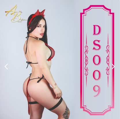 Disfraz Diabla Sexy – Picardía En Una Sola Prenda - vista alternativa