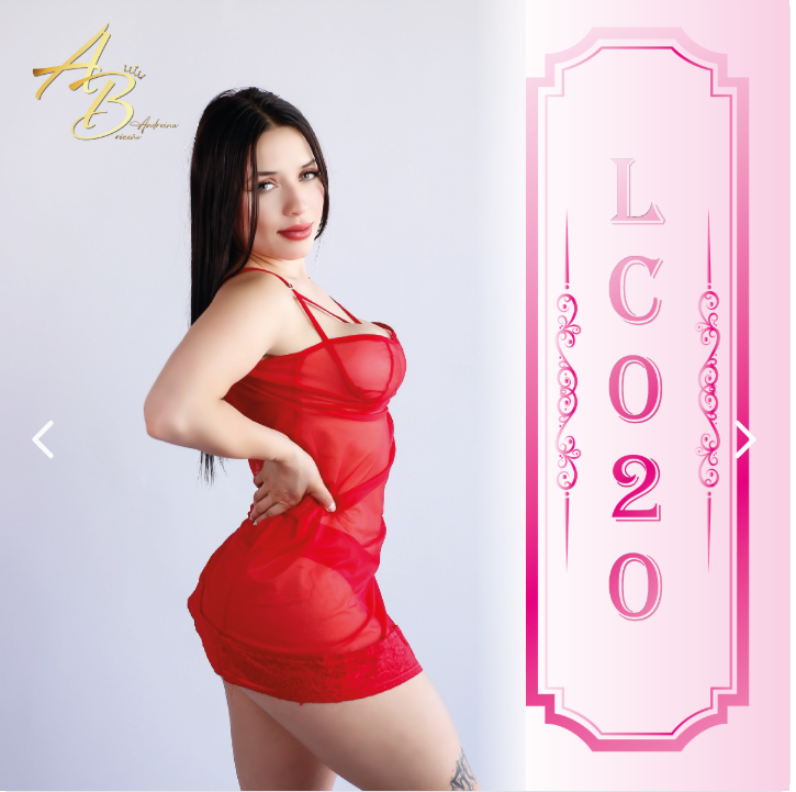 Lencería LC020 – Body Abierto Encaje Rojo