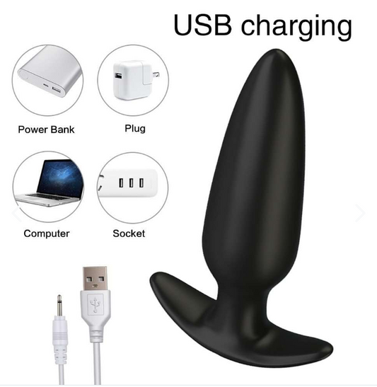 Plug Anal Vibrador Control Remoto – Estimulación Dual