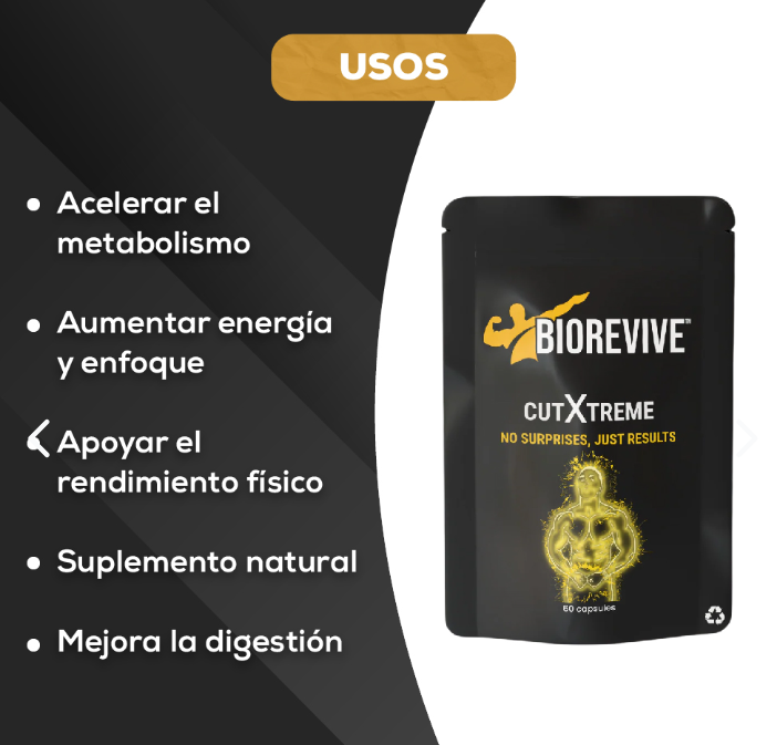 SUPLEMENTO CUTXTREME BIOREVIVE