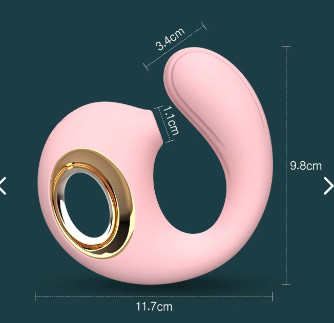 Vibrador Forma De U Succionador – Manos Libres