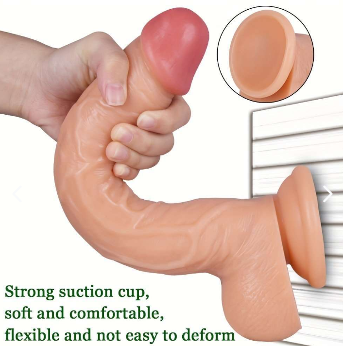 Dildo Consolador XXL Grande 30cm – Para Los Más Atrevidos - vista frontal