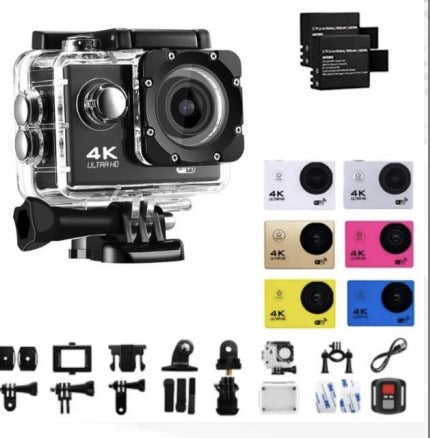 Cámara Deportiva 4K con Accesorios - vista principal