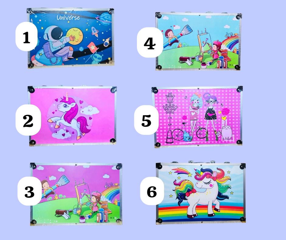 Set de Arte Infantil de 145 Piezas con Maletín - detalle adicional