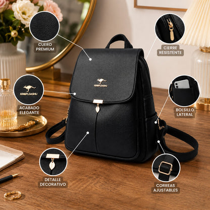 BOLSO PARA MUJER EN CUERO MULTIFUNCION