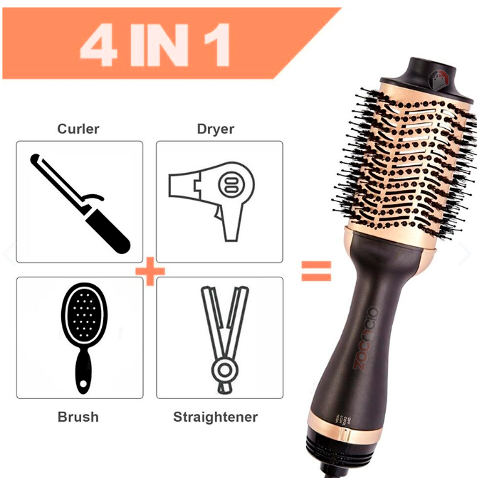 Cepillo Secador De Pelo Keratin 3d Pro - vista lateral