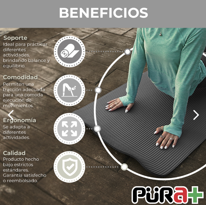 Colchoneta mat yoga Purama+