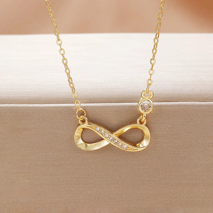 Collar Infinito Amor Eterno – Joyería - vista frontal