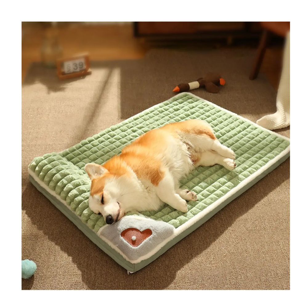 Cama Ortopédica Antideslizante Para Perros - vista lateral