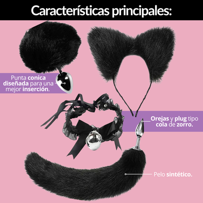 Kit Erótico Plug Anal Plu033 - vista alternativa