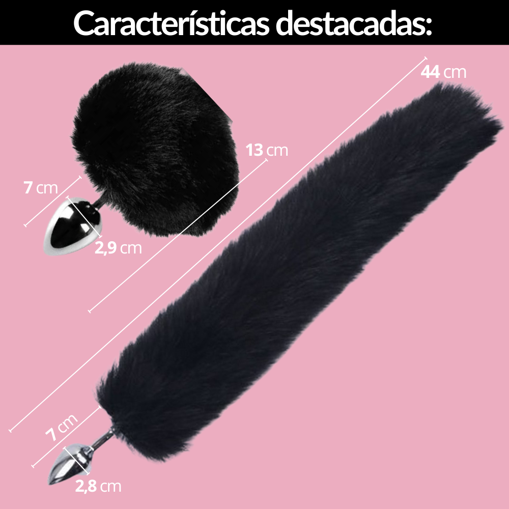 Kit Erótico Plug Anal Plu033 - vista lateral