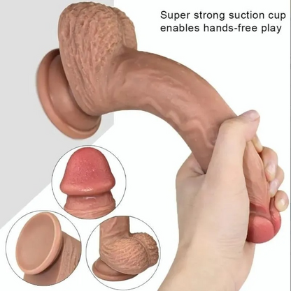 Dildo Consolador La Tini 31 Cm - vista lateral