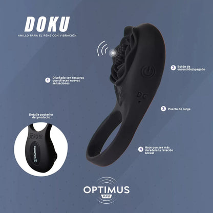 Anillo Vibrador Doku Con App - detalle