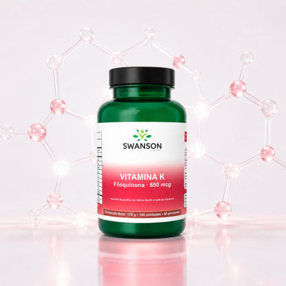 Vitamina K Swanson by Vital World | Apoyo Cotidiano - detalle adicional