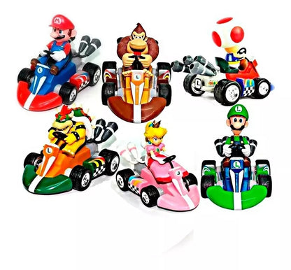 Caja de Carros Super Mario x12 - Set Coleccionable de - detalle adicional