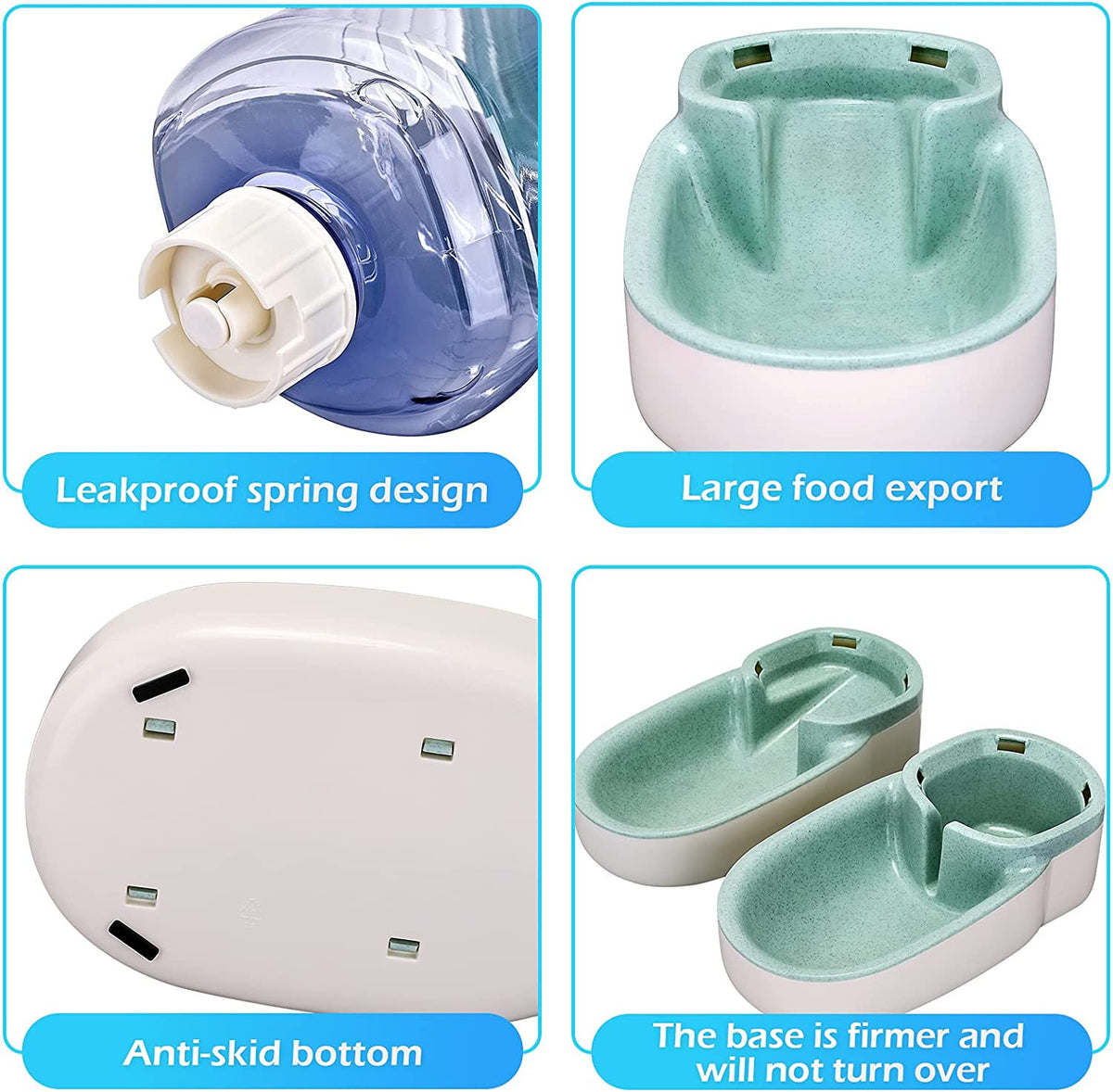 Dispensador Automático de Alimento para Mascotas - vista principal
