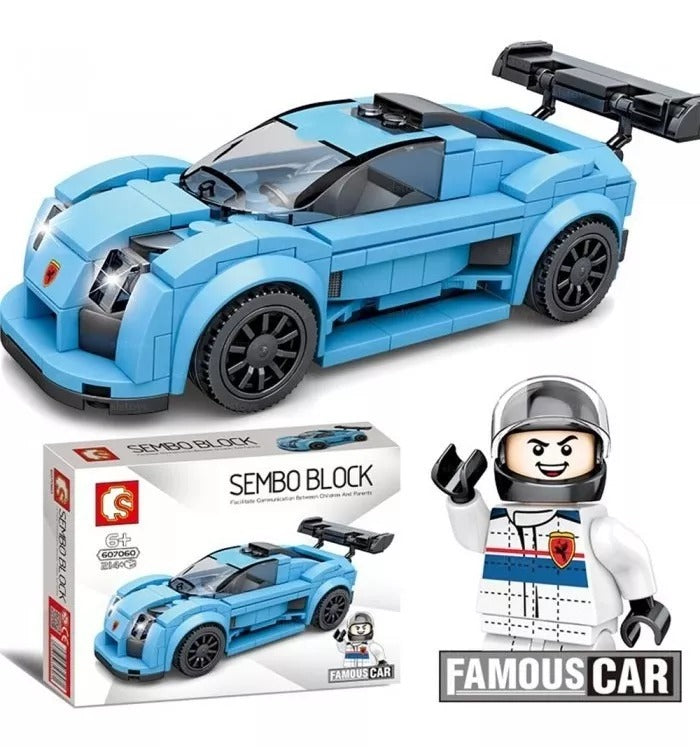 Carro De Carreras De Lego 209 Piezas - vista principal