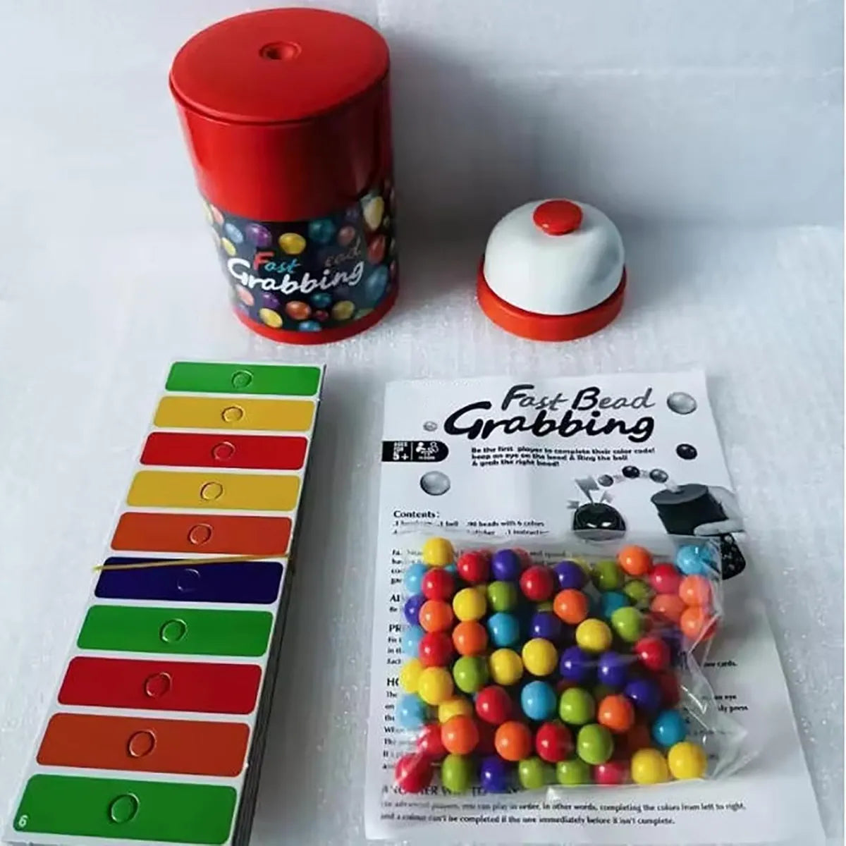 Atrapa la Bolita – Juego de Reflejos Fast Bead Grabbing - detalle