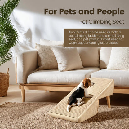 Rampa Plegable Antideslizante para Mascotas - vista lateral